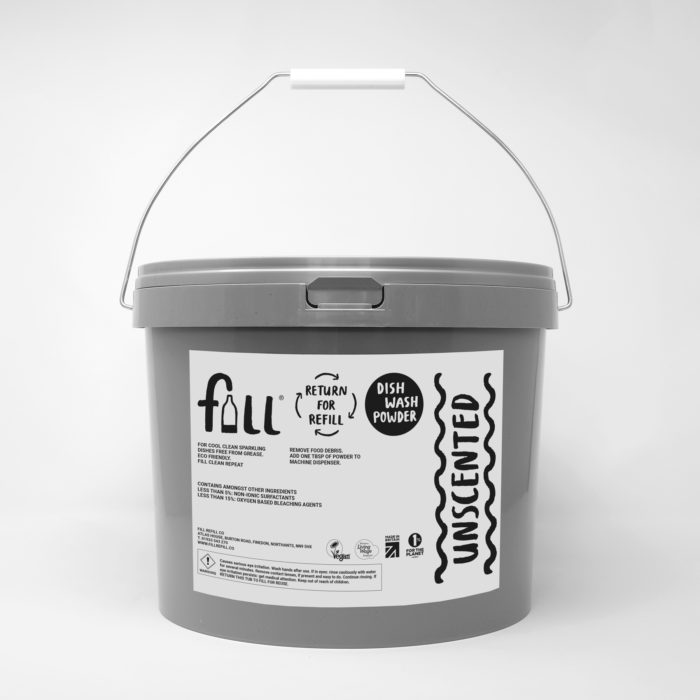 Dishwash Powder 500g Glass Jar - Fill Refill Co - Refillable Eco ...