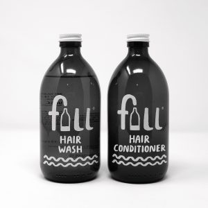 fill hair bottles
